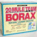 Borax is a great natural cleaning agent