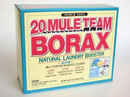Borax is a great natural cleaning agent