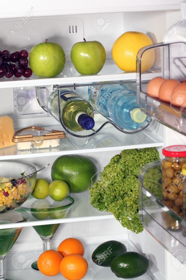 9618780-The-inside-of-refrigerators-Full-of-fresh-food-refrigerator--Stock-Photo
